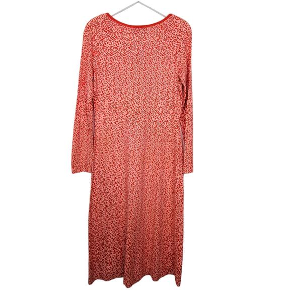 1970s Vintage DVF Diane Von Furstenberg Keyhole Graphic T-shirt Dress - Size 12 - Picture 4 of 7